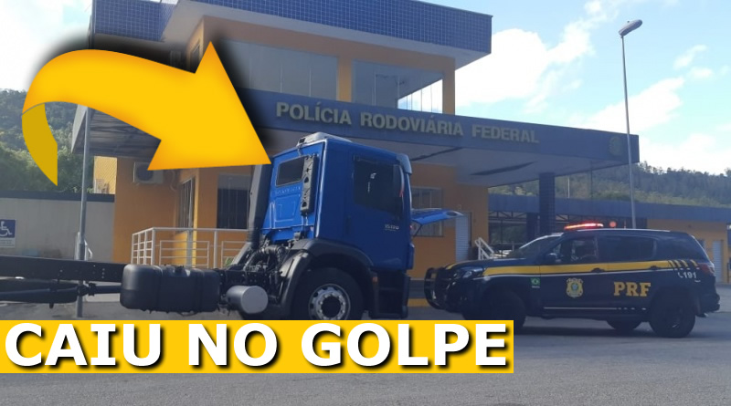 caminhoneiro - golpe - caminhão