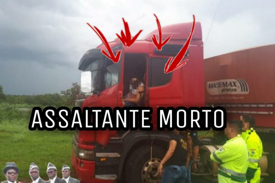 Jovem Morre e outro é preso depois de roubar e atirar em caminhoneiro