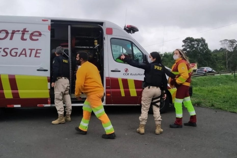Caminhoneiro que trocava pneu do seu veículo leva tiro na cabeça na BR-277